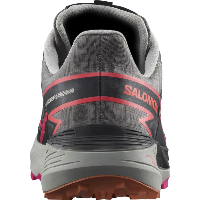 Salomon Thundercross Men's Trail/Fell Running Shoe in Plum Kitten/Black/Pink Glow-4